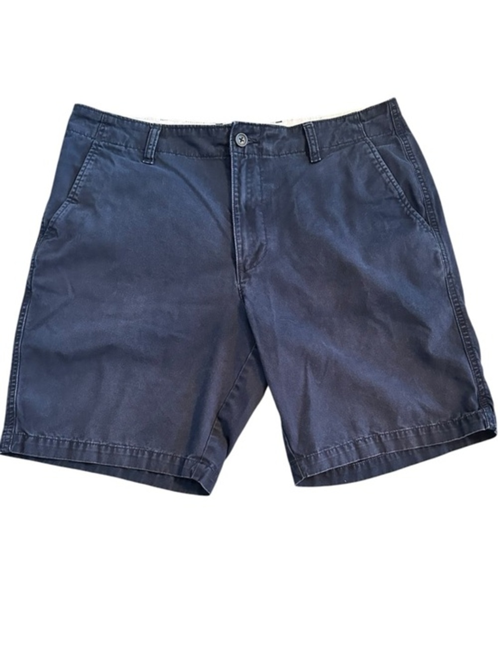 Old Navy Lived In Straight Leg Shorts - Mens Size 36 Navy Blue